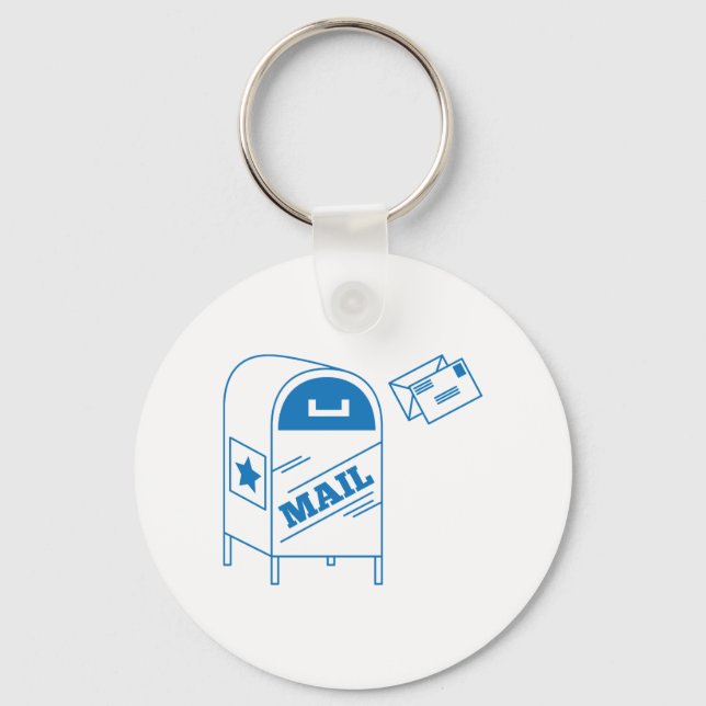 Postal Mail Key Ring (Front)