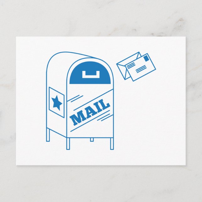 Postal Mail Postcard (Front)