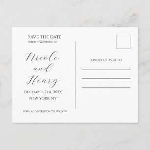 Postal Merry and Soon to be Married Boda Christmas Postcard