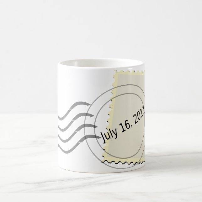 Postal Rating Stamp Mug (Center)