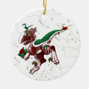Postal Shivae Ceramic Ornament