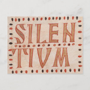 Postal Silentium Postcard