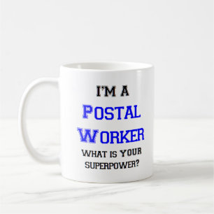 postal worker coffee mug