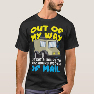 Postal Worker Delivery Mailman Courier Postman T-Shirt
