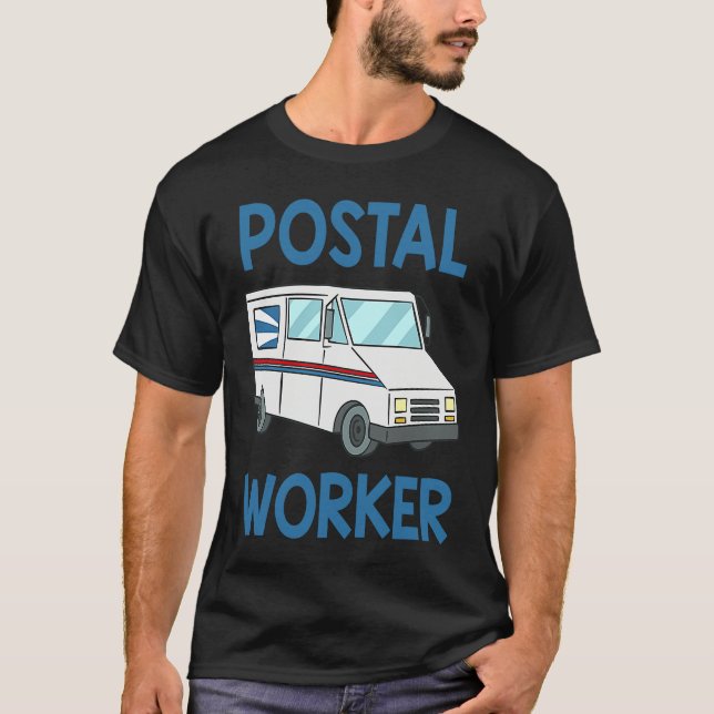 Postal Worker Designs Postal Carrier T-Shirt (Front)