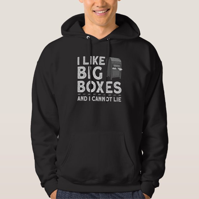 Postal Worker For Men Women Mailman Postal Service Hoodie (Front)
