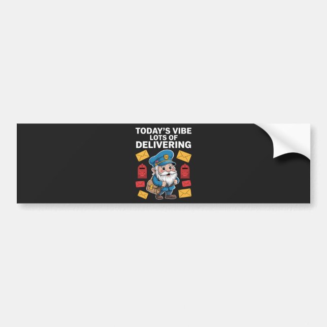 Postal Worker Gnomes Mail Bumper Sticker (Front)