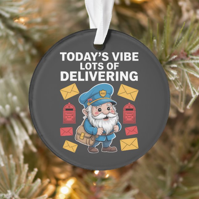 Postal Worker Gnomes Mail Ornament (Tree)
