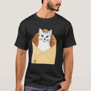 Postal worker kitten mailman cat T-Shirt