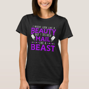 Postal Worker Mail Lady Delivery Shipment Mail Esc T-Shirt