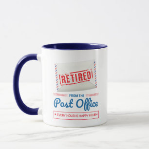 Postal Worker Retirement Mailman Funny Coffee Mug