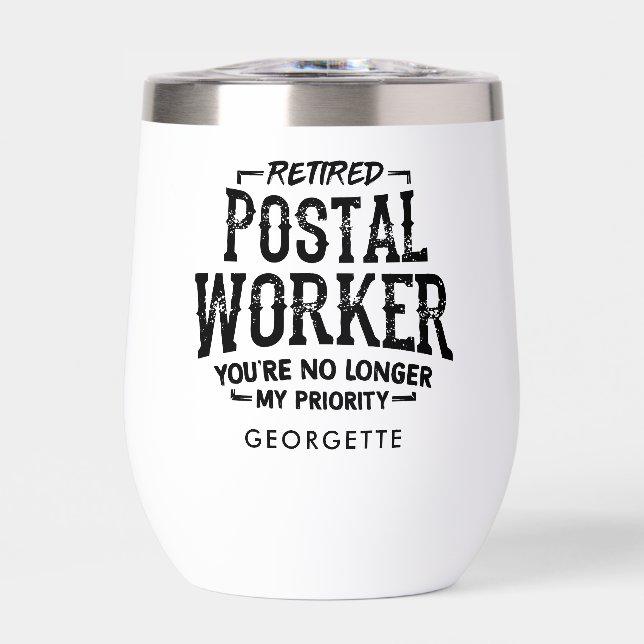 Postal Worker Retirement Mailman Funny Custom (Front)