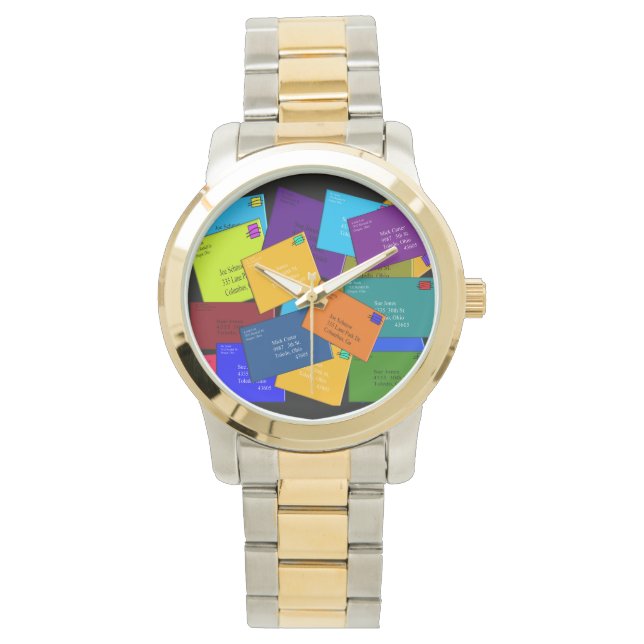 Postal Worker Watch Letters Design #3 (Front)