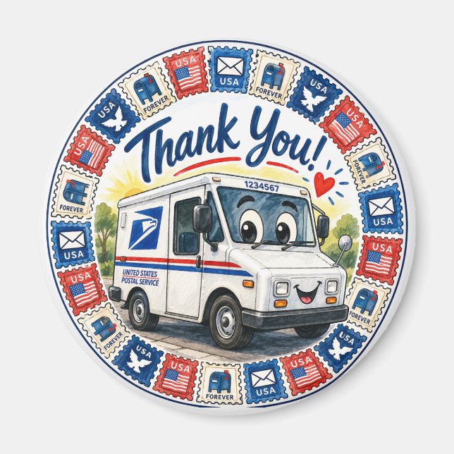 Postal Workers Appreciation  Magnet (Front)