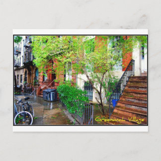 Postcard 1 - Greenwich Village, NYC