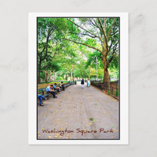 Postcard 9 - Washington Square Park, NYC