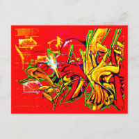 Postcard-Abstract/Misc-Graffiti Gallery 16
