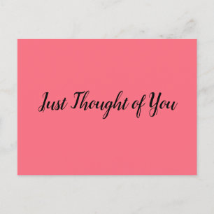 Postcard - Admiration: "respect & warm approval."