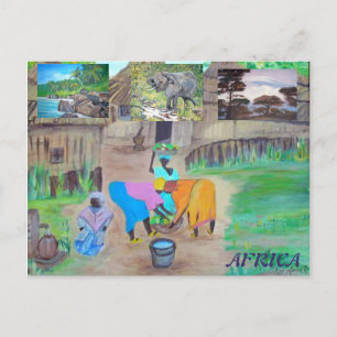 Postcard - Africa