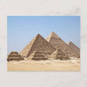 Postcard All Gizah Pyramids, Egypt