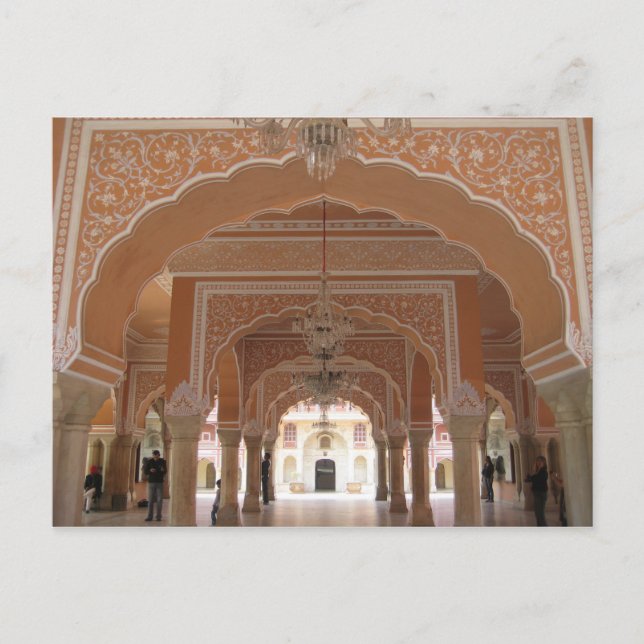 Postcard Architecture of City Palace Jaipur (Front)