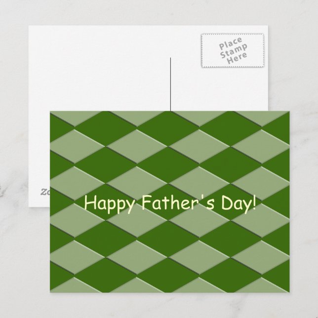 Postcard – Argyle Greetings (Front/Back)