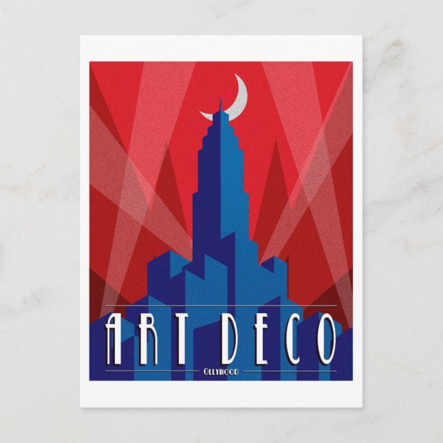 Postcard - Art Deco Empire State Building (Front)