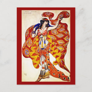Postcard-Art of Fashion-Bakst 31 Postcard