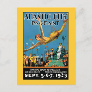 Postcard: Atlantic City Beauty Pageant Postcard