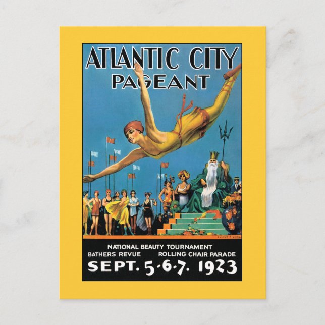 Postcard: Atlantic City Beauty Pageant Postcard (Front)