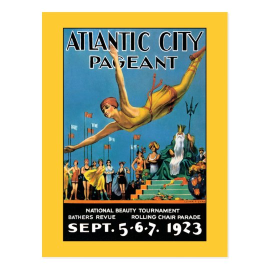 Postcard: Atlantic City Beauty Pageant Postcard