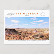 Postcard Australia The Outback