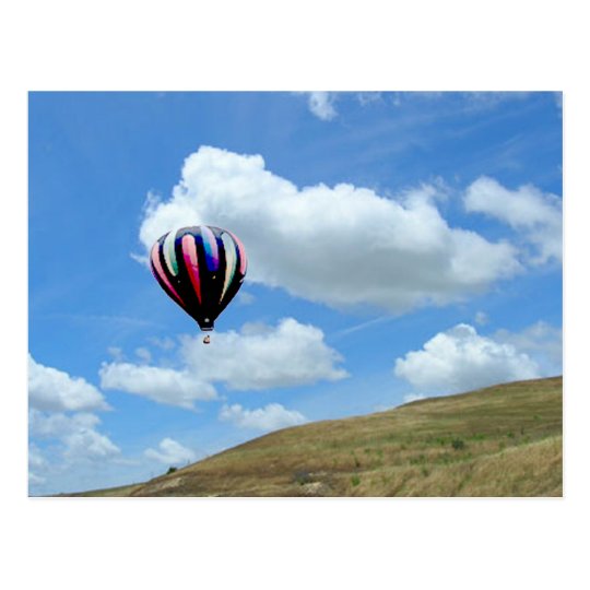 Postcard - Ballooning
