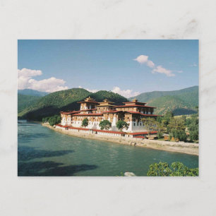 Postcard Bhutan, Punakha Dzong