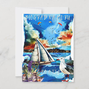 Postcard - Biograd na Moru