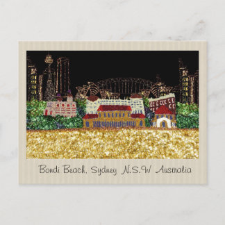 Postcard | Bondi Nights | Bondi Beach, Australia