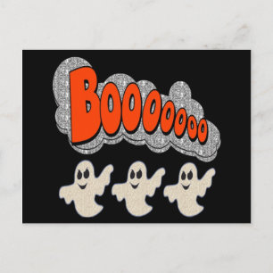 Postcard Boo Ghosts