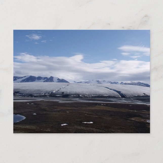 Postcard Bylot Island Glacier, Nunavut, Canada (Front)