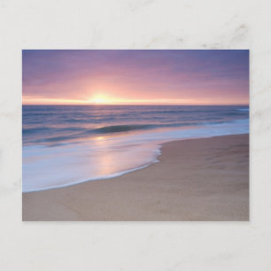 PostCard: Calm Beach Waves. Algarve Portugal Postcard