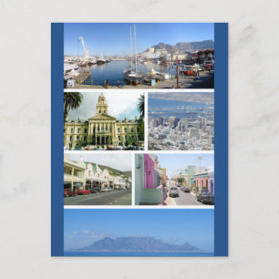Postcard Cape Town Montage, South Africa