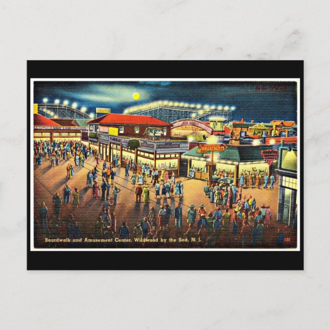 Postcard-Carnival/Amusement-11 Postcard (Front)