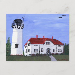 Postcard, Chatham Light by M. Laplante Postcard