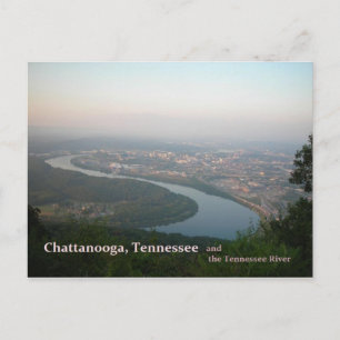 Postcard - Chattanooga TN & the Tennessee River