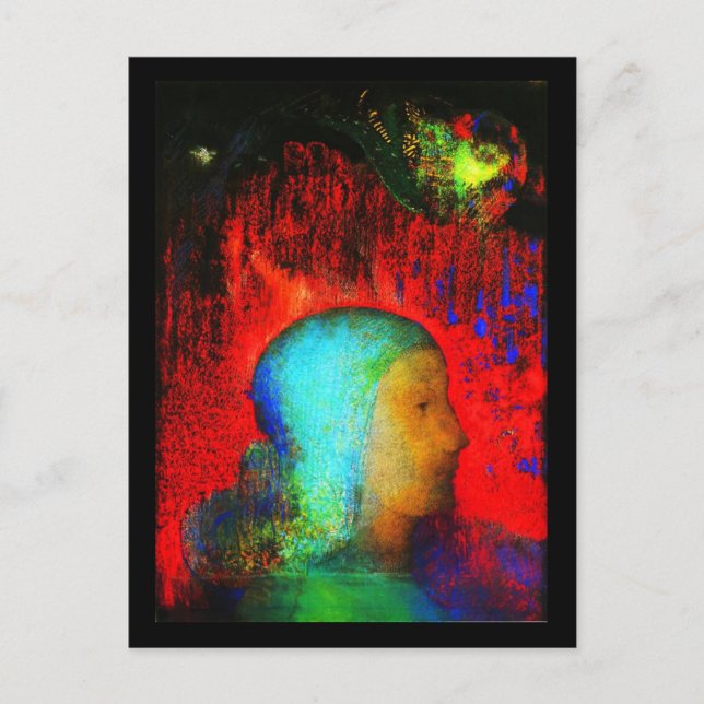 Postcard-Classic Art-Redon 14 Postcard (Front)