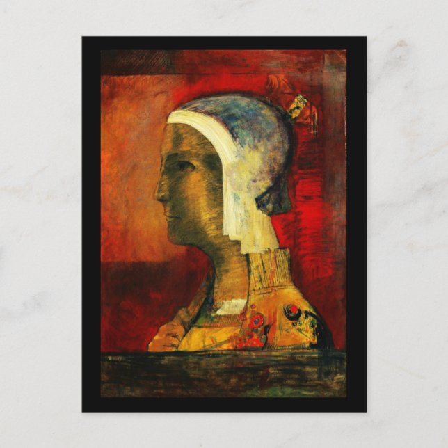 Postcard-Classic Art-Redon 9 Postcard (Front)
