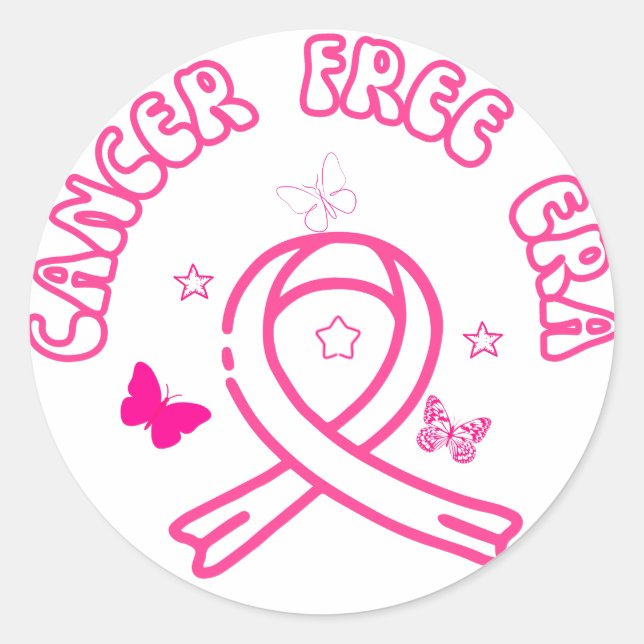 Postcard Classic Round Sticker (Front)