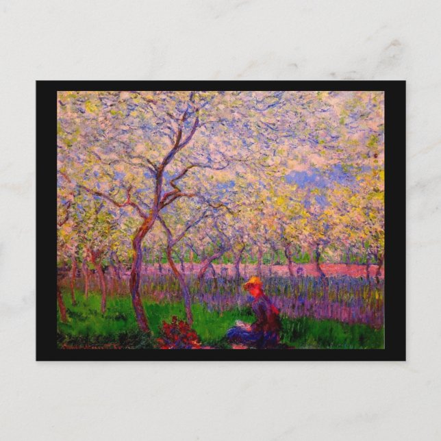 Postcard-Classic/Vintage-Claude Monet 3 Postcard (Front)