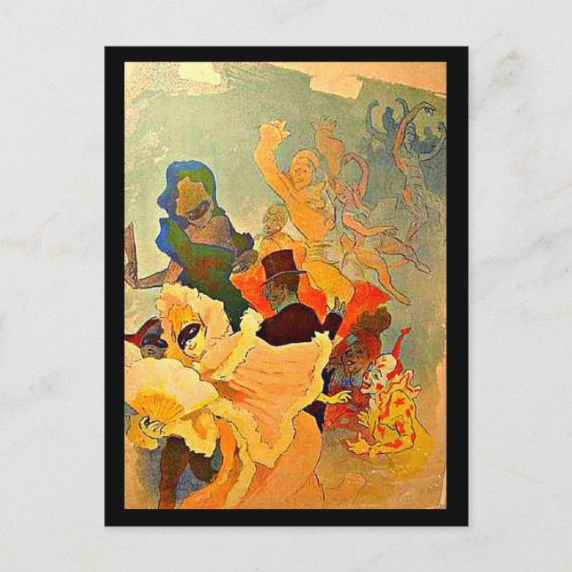 Postcard-Classic/Vintage-Jules Chéret 21 Postcard (Front)