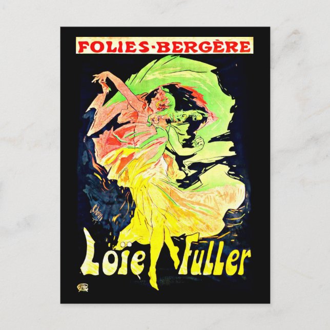 Postcard-Classic/Vintage-Jules Chéret 6 Postcard (Front)