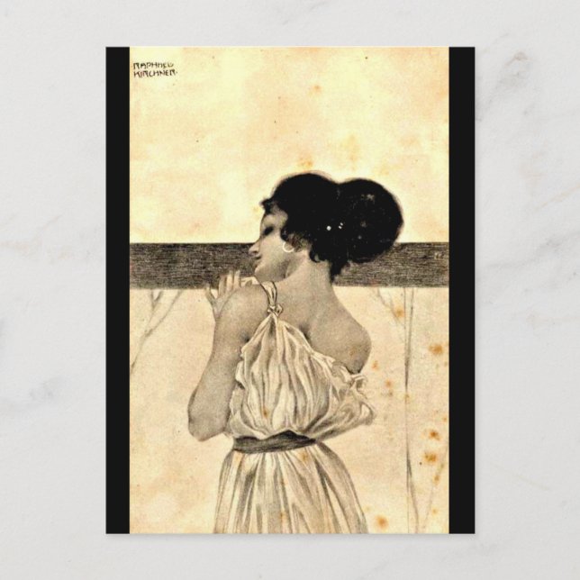 Postcard-Classic/Vintage-Raphael Kirchner 17 Postcard (Front)